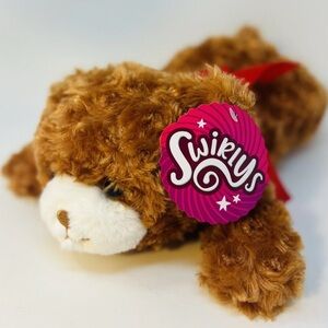 Swirlys Brown Plush Bear